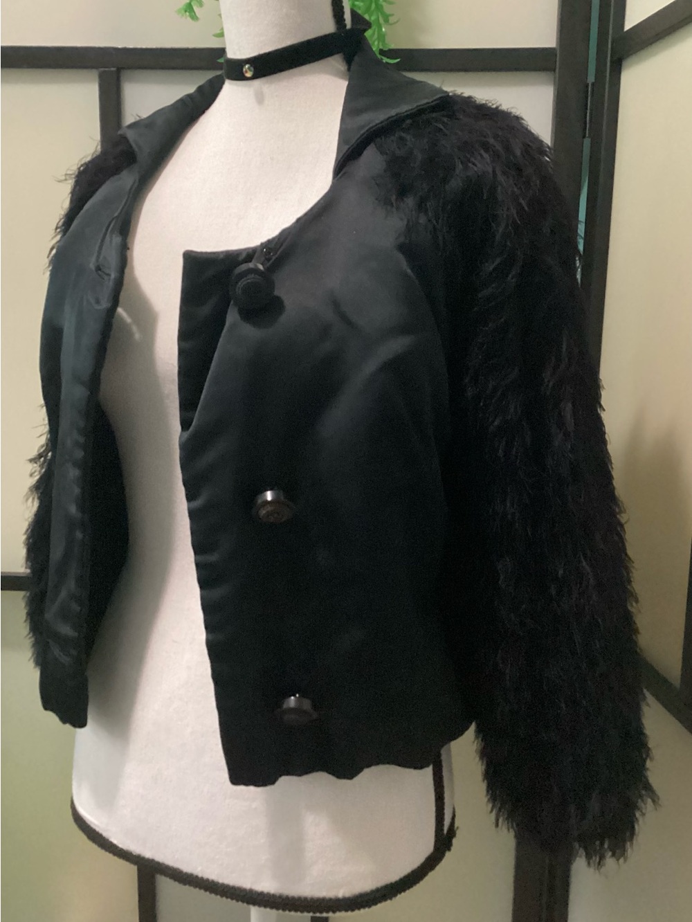 Zanella Platinum cropped elegant jacket. Size M